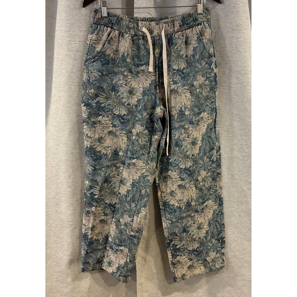 Floral Print Tapestry Pants Men's Size‎ XL Retro Festival